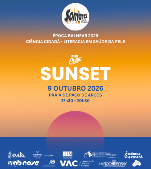 Cartaz do evento SUNSET Sombra para Todxs, 9 de outubro de 2026